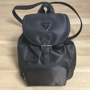 Guess | Nylon Drawstring Flap Backpack